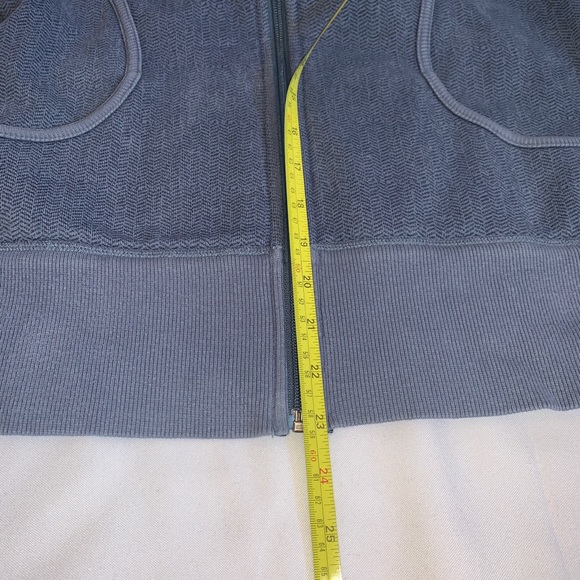 Lululemon Athletica Blue Scuba Hoodie 10 - Picture 8 of 8